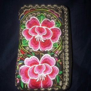 Floral wallet/Medium size